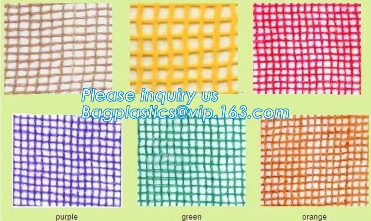 Reusable Solid Shopping Bag String Grocery Bag Shopper Cotton Tote Mesh Net Woven Portable Durable Shopping, BAGEASE