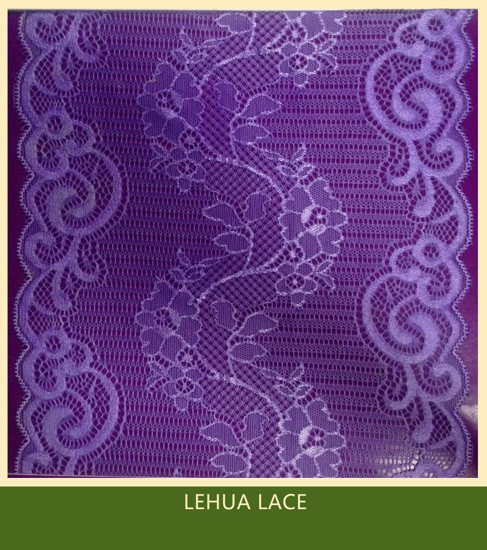 Hot Selling and nice quality Nylon Spandex Stretchy Brazil Lace from China