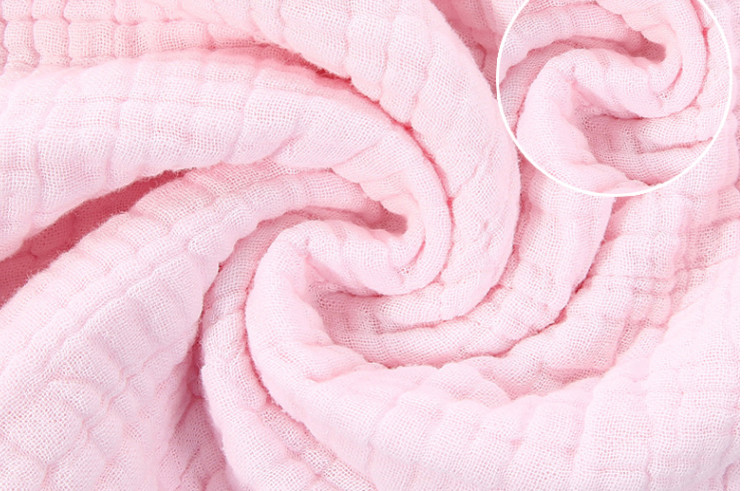 Water Absorption 100% Bamboo Gauze Fabric 168X86 Newborn Swaddle Blankets