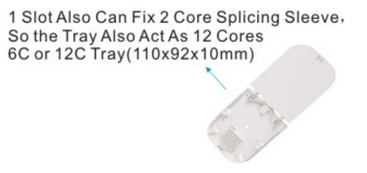 48 Core Dome Type Fiber Optic Splice Closure For Networks