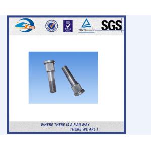 China Plain / Black Anodize Hex Bolt And Nut / Train Bolt , Tensile Strength ≥800Mpa on sale