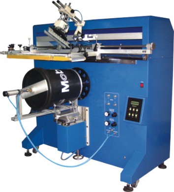 220V 50Hz Semi Automatic Screen Printing Machine For Cylindrical Buckets 0