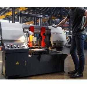 ISO Double Column Pipe Profile Metal Cnc Bandsaw Cutting Machine