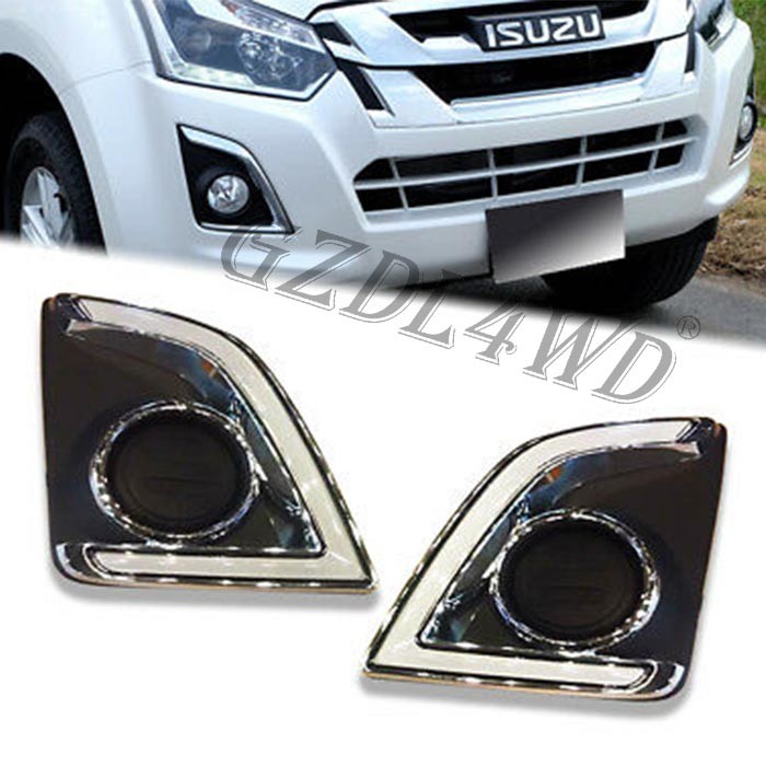 Auto Part Led Drl Daytime Running Light For Isuzu D-Max 2016-2019