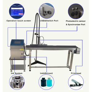 Leadjet Easy Operate Dot Matrix Date Inkjet Coding Machine For Cardboard Box Manufactures