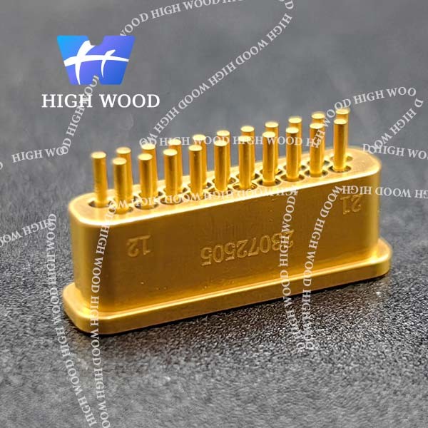 J30J SERIES Glass Sintered Gas Sealed Rectangular Electrical Connector , J30JM1-21ZKH2-Q1