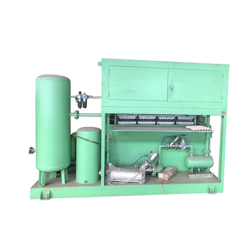 PLC Control Automatic Egg Tray Packaging Machine Apple Tray Coffee Cup Holder Making Machine