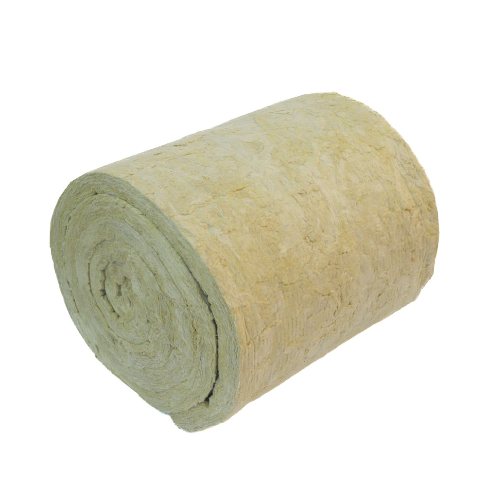 Brown Mineral Wool Insulation Blanket Made From Natural And Recycled Materials