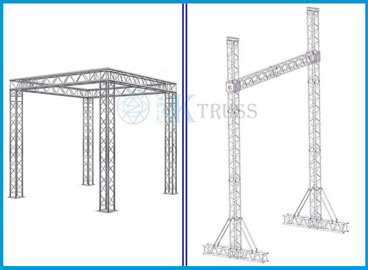 200*200*2500mm Box Aluminum Frame Truss Stylishly Manufactured for B2B Requirements