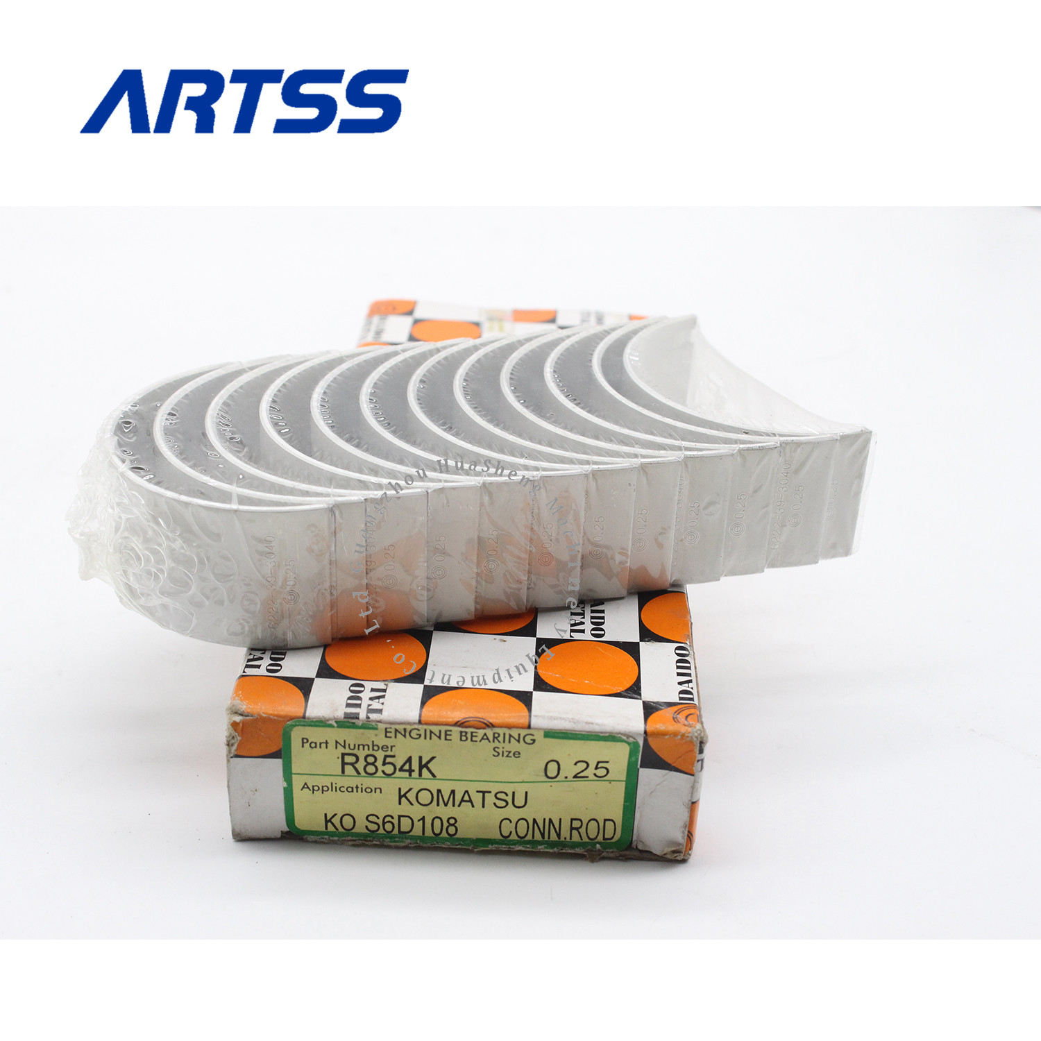 S6D108 CON ROD BEARINGS 025 Machinery Engine Parts For Komatsu Excavator Part