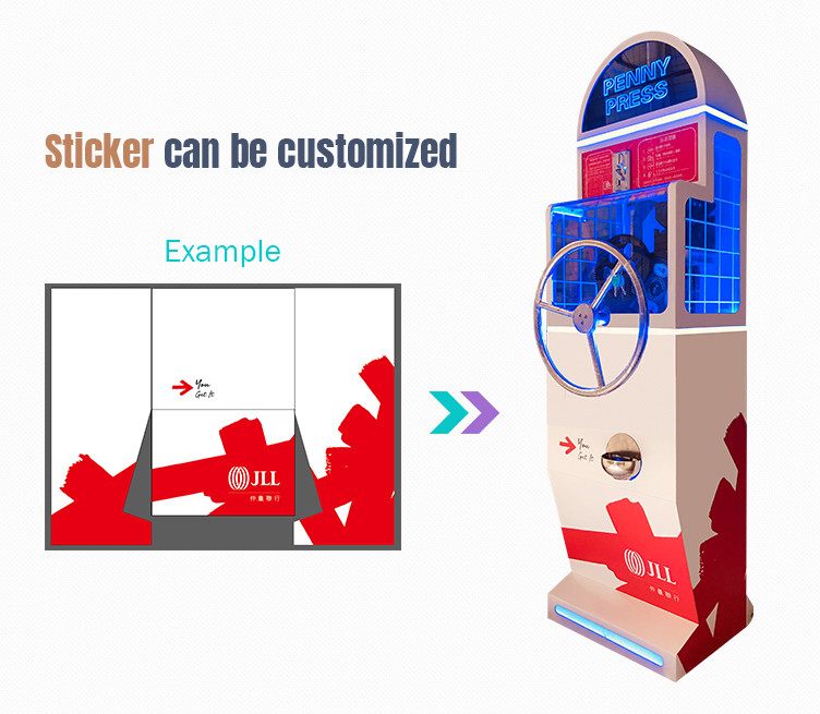 New China Manufacturer Earning Money Coin Pennies Press Machine Souvenir Coin Press Machine Souvenir Coin Maker For Sale