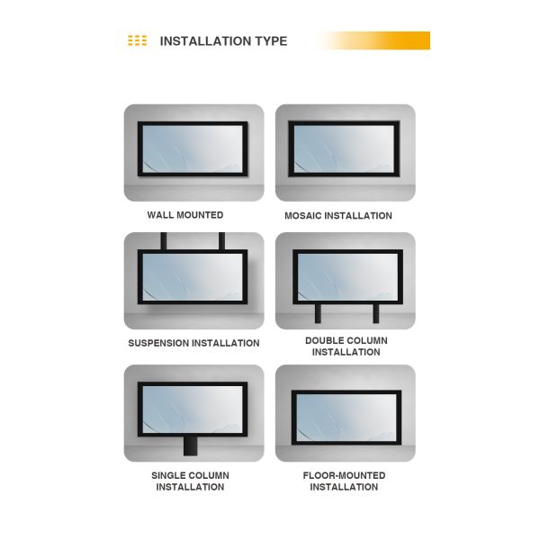 Convenient Customization Soft Flexible Cylindrical LED Screen for Wall Video Display