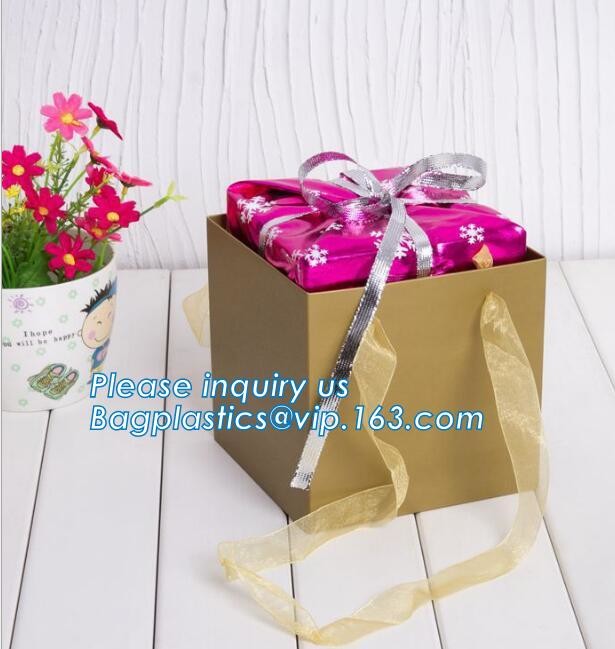 Cheap Customized Pink Printed Paper Shopping Bag For Clothing and Gift,Recycled Luxury Paper Bags & Retail Carrier Bags