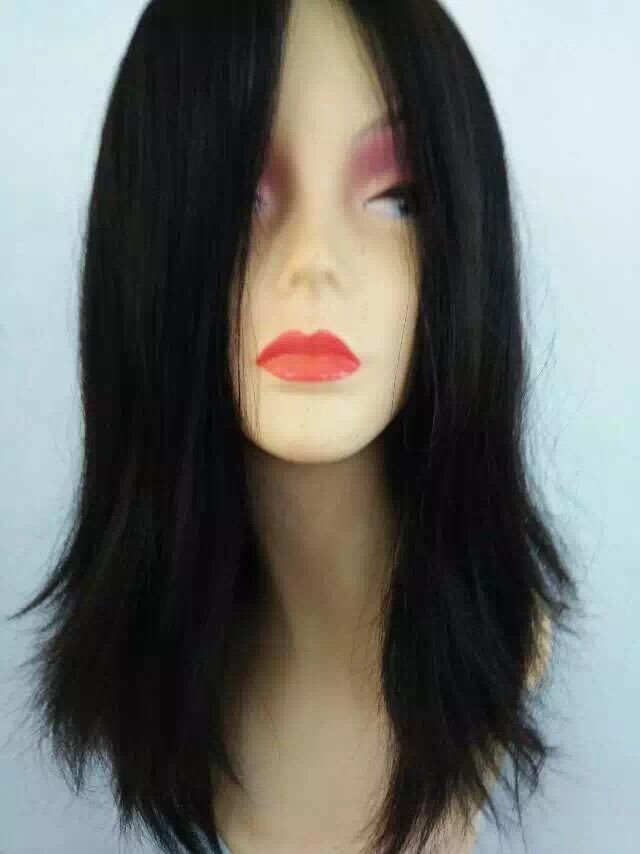 12Inch Skin Top European Human Hair Jewish Kosher Wig Natural Wave #6,Jewish Wig Kosher Wig