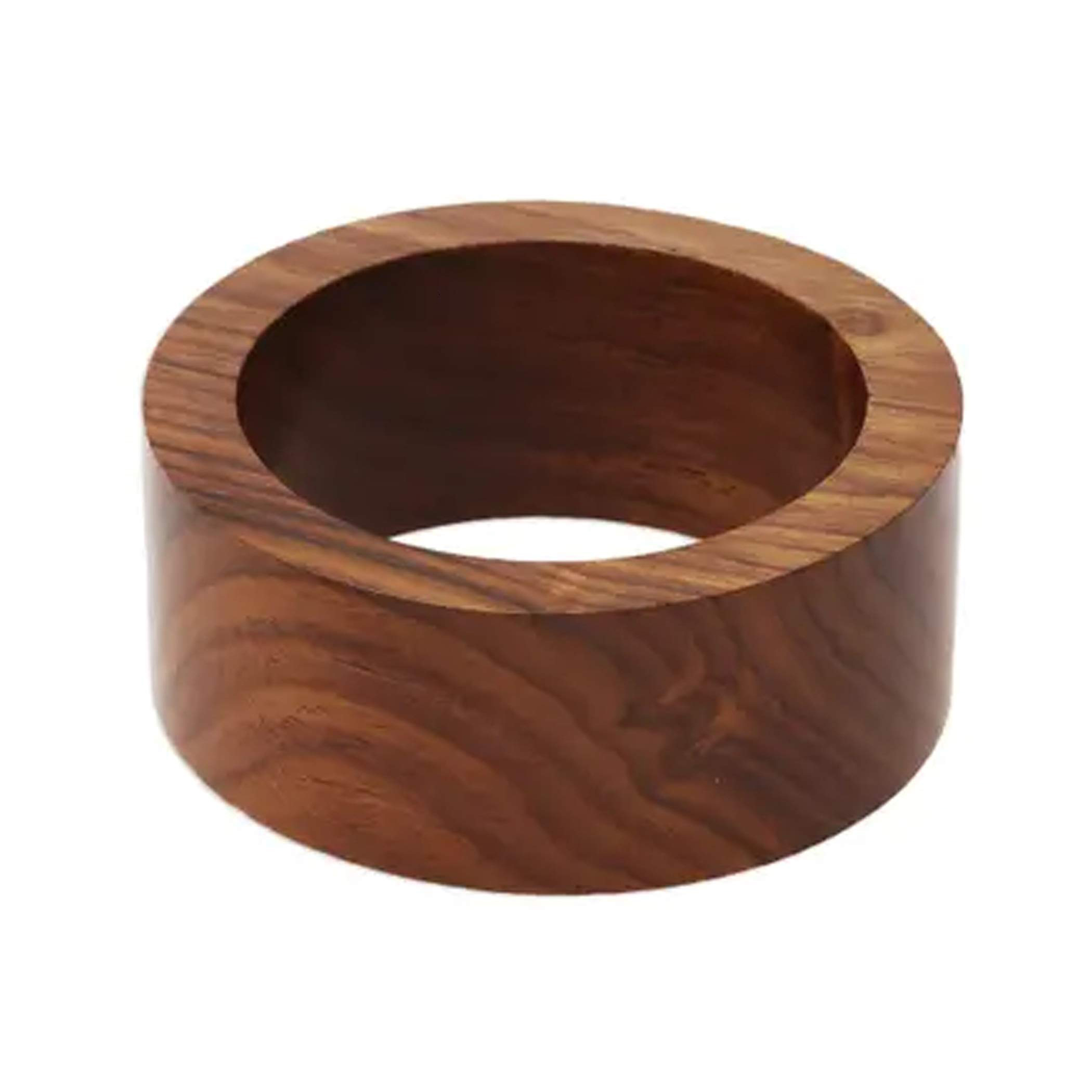 Round Shaped wooden Acacia Napkin Ring for wedding
