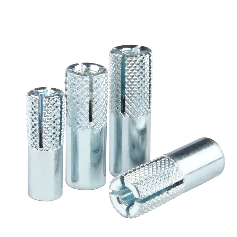 Automotive Industry Internal Wall plug Carbon steel top explosion flat explosion British screw ZINC