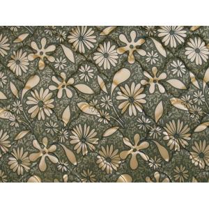 Compressed Package Pillow Top and Memory Foam Mattress Topper With Flower