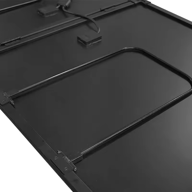 150w Foldable Portable Solar Panel Module Charging Kit Lightweight Black For Camp Rv Outdoor Generator Power Station