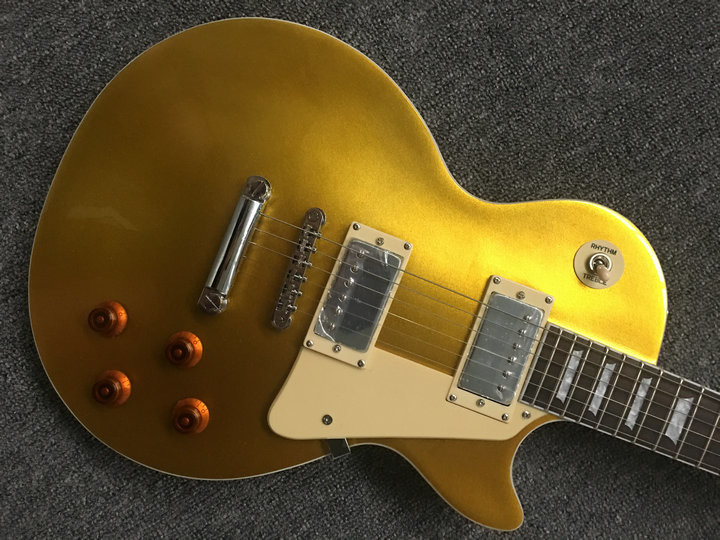6-Strings Electric Guitar LP guitar style Standard 1959 goldtop Top Electric Guitar Music instruments