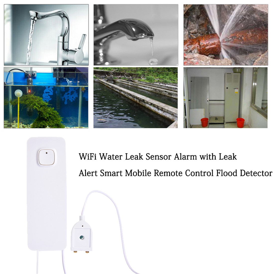 Wi-Fi Water Leak Detector Sensor(MYQ-AWS02)