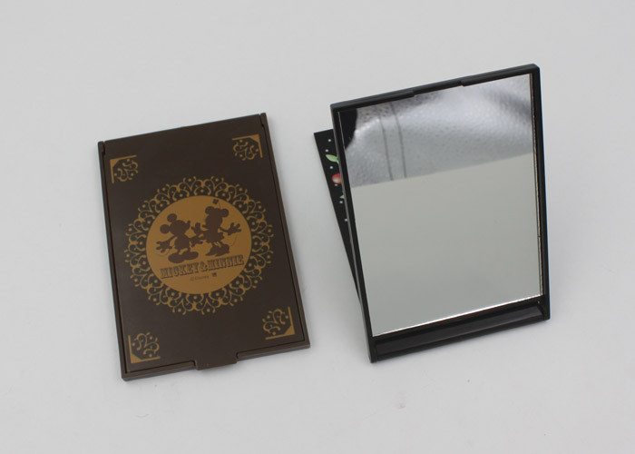 Fashion Single Side Travel Makeup Mirrors Can Stand on The Desk