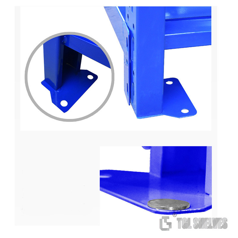 2000mm Height Warehouse Shelf Racks Metal Material 300-3000kg For Each Layer Load