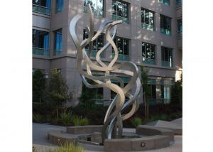  Fluttering Ribbon Abstract Modern Sculpture Abstract Metal Garden Sculptures Manufactures