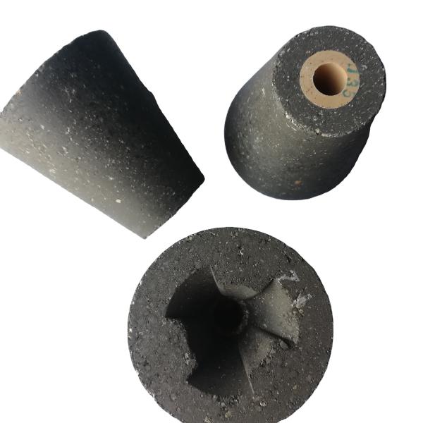 MgO Content 3% Silicon Carbide Ceramic Burner Nozzle Sisic Flame Tube For Kiln