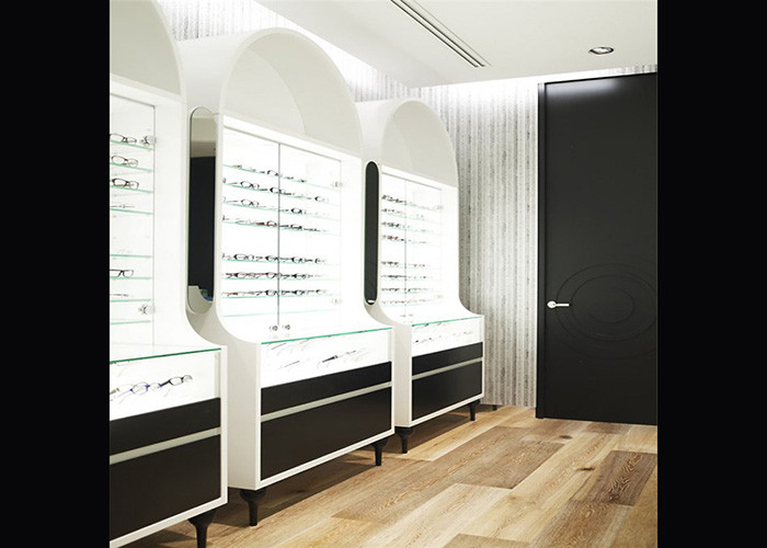 Brand Exquisite Eyeglass Display Case Hierarchical For Optical Glasses Shop Design