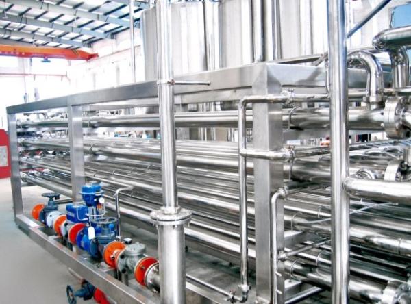 Food Grade CIP Cleaning System / Wash In Place System Accurate Temperature
