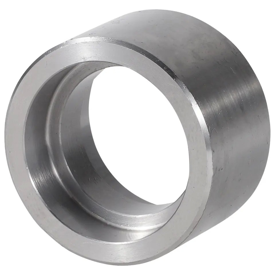 China Hot 3000LB / 6000LB NPT Threaded Stainless Steel Pipe Fittings Forged Coupling Ss304/316