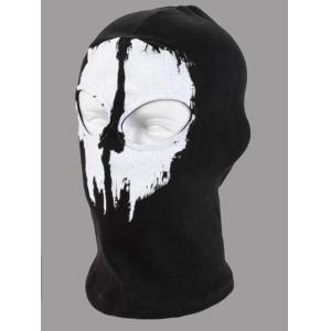 Black printed skull design face mask head cover CS face cover with more patterns