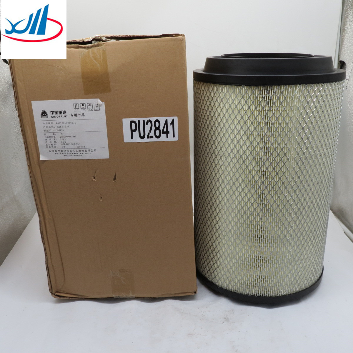 Diesel Engine Parts Factory Supplying General Air Filter WG9725190102/1 PU2841