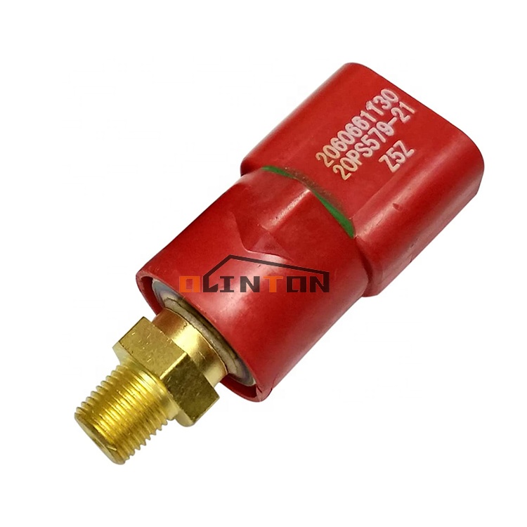 PC200-7 Excavator Electric Parts Low Pressure Sensor 206-06-61130 20PS579-21 for Your