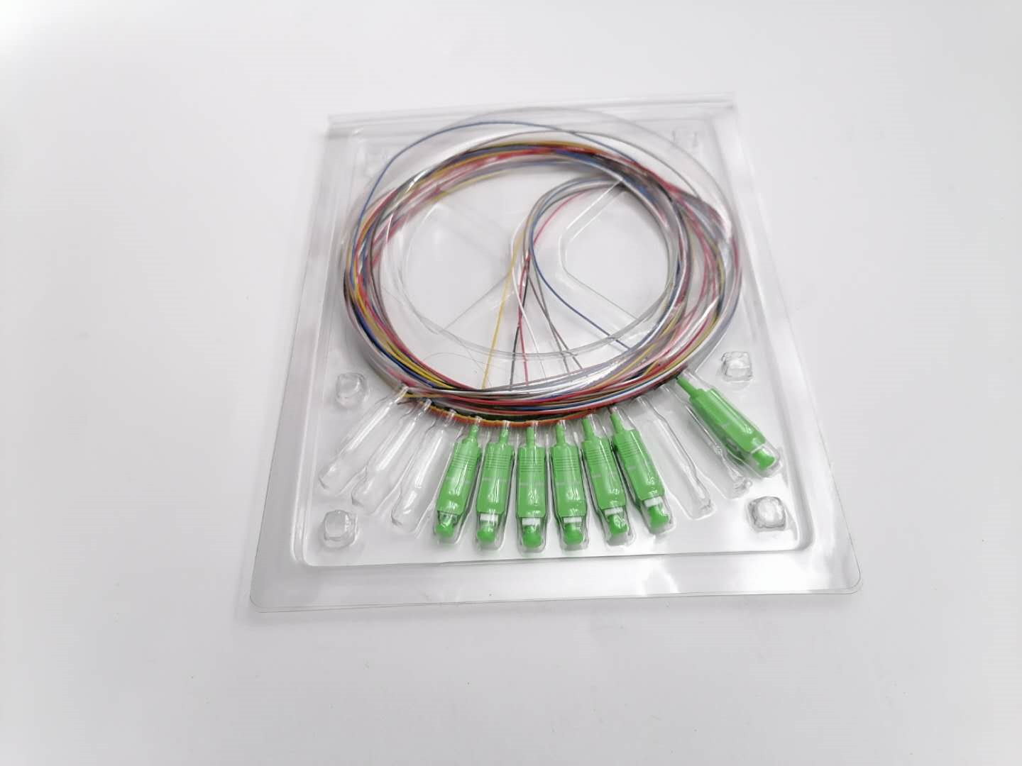 SC/APC OS2 9/125um 0.9mm Pigtail Fiber Optic Cable