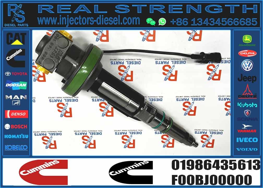 Auto Parts Common Rail Diesel Fuel Injector 1000019903 For Cummins QSK19 QSK38 QSK60 0986435912 Y431K05419 01986435613