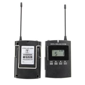 Unique Two Way Wireless Audio Tour Guide Systems Good Wall Penetration Effect
