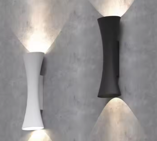 Small Waist Bedroom Wall Lamp Waterproof Creative Wall Lamp Black / White / Gold
