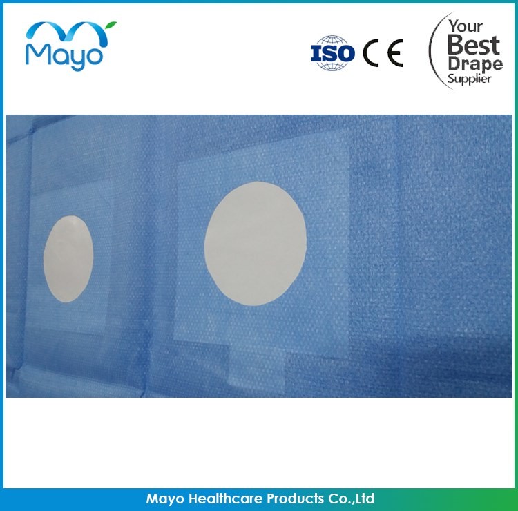 EO Sterile Femoral Angio Drape With Full Reinforced Disposable