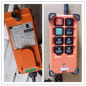 Double speed remote controller for cranes