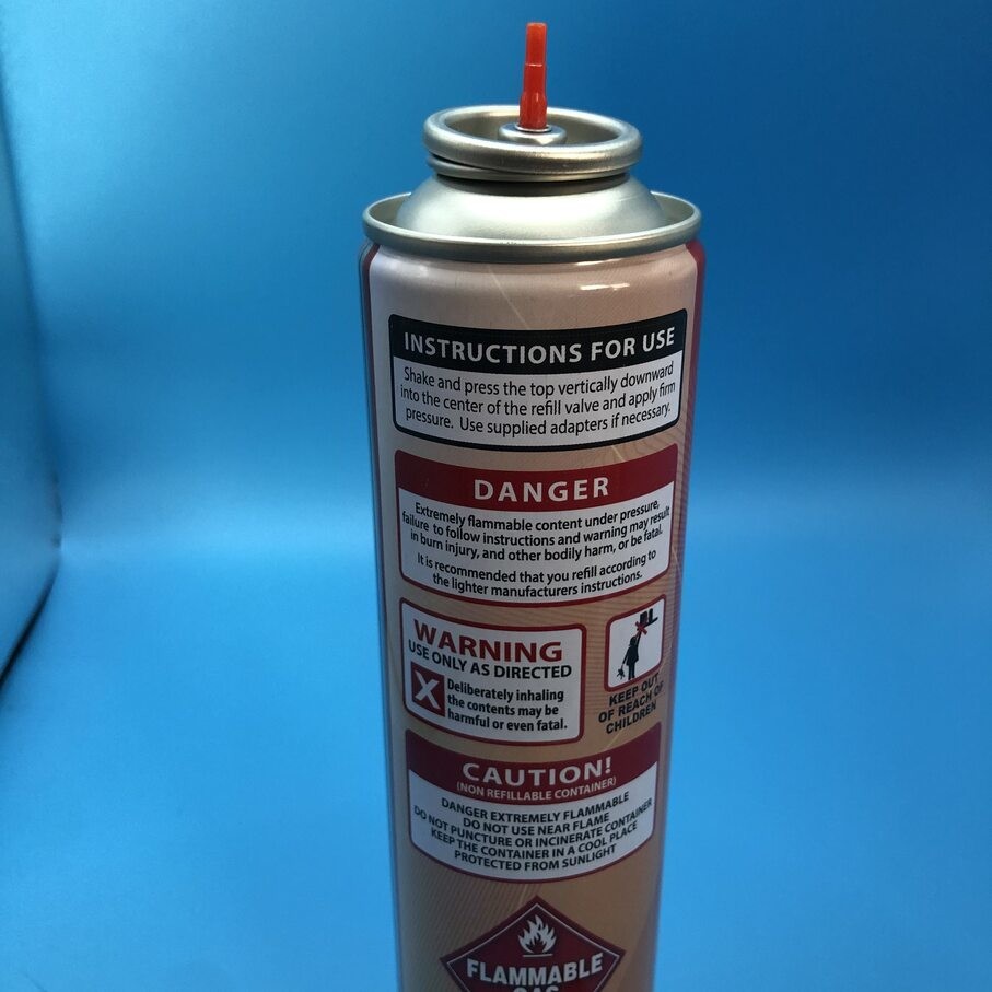Universal Butane Gas Lighter Refill Refillable Butane Refill Valve for Lighter Canisters