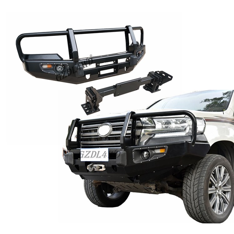 4x4 Rolled Steel Front Bumper Guard For Navara D40 2006-2010 Front Bumper Bull