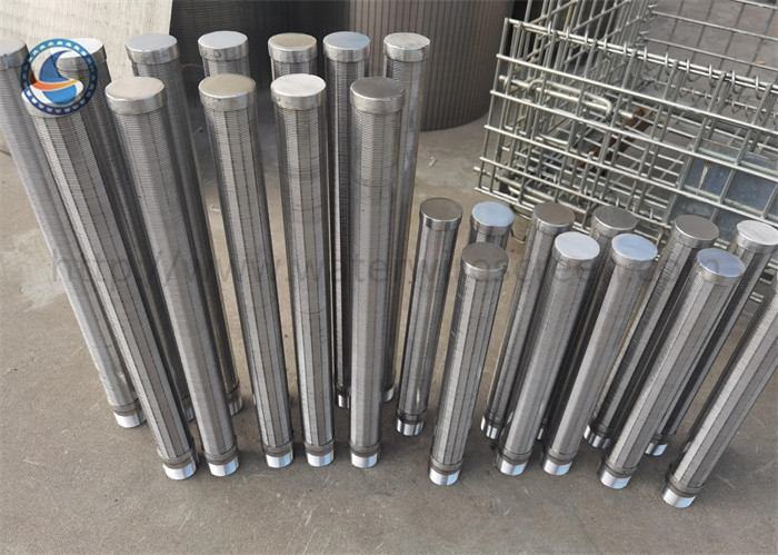 25-3200 Micron Din Profile Wire Johnson Screen Pipe For Industrial Filtering Solutions