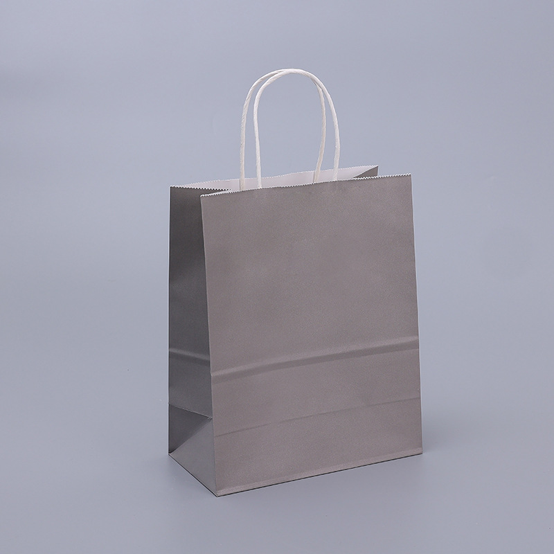 Paper Type Kraft Paper Custom Color Accepted Shopping Carrier Tote Bag at Affordable