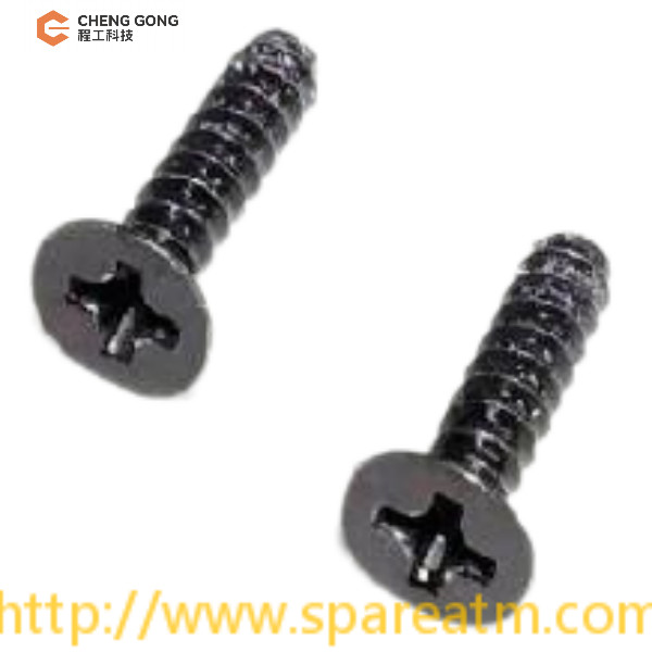 3*10 NCR S2 Waste Banknote Box Black Countersunk Self Tapping Screws ATM Machine Parts For NCR Parts