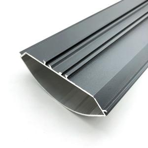 Building Materials T5 Extruded Aluminum Rail System For Stairs