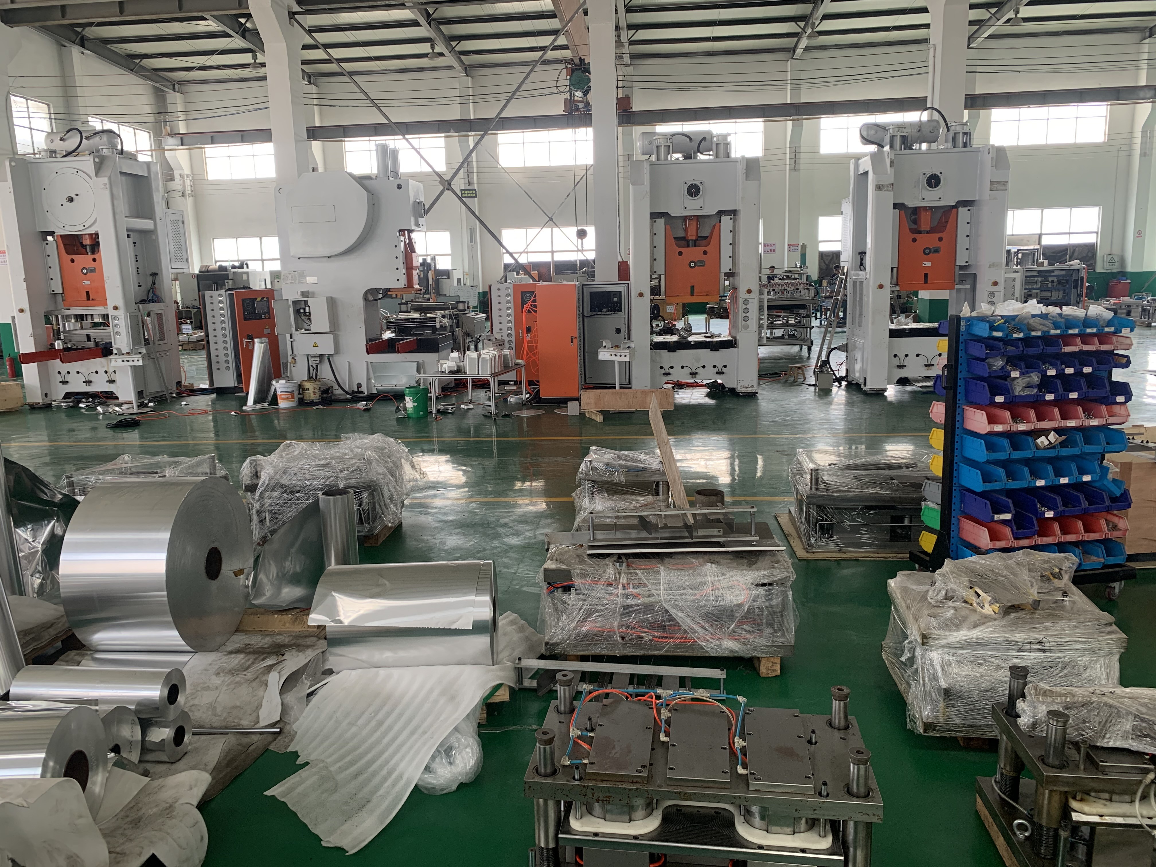 Multiple Cavity 58HRC Aluminum Foil Container Mould Punching Type