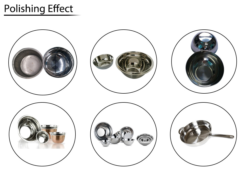 Cookware Inside Buffing Polishing Machine Automatic Stainless Steel India Ordinary Product Metal Cookware 28-140r/min