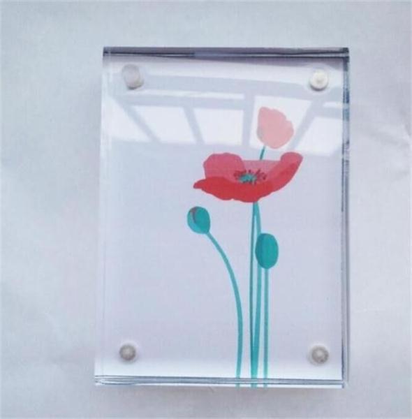 Christmas gift new style acrylic magnetic photo frame