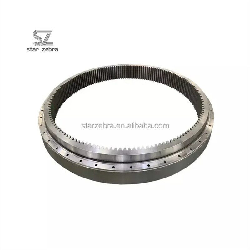 Silver Excavator Swing Bearing Slewing Gear Ring Bearing for PC200-7 PC220-7 PC200-8 at Affordable